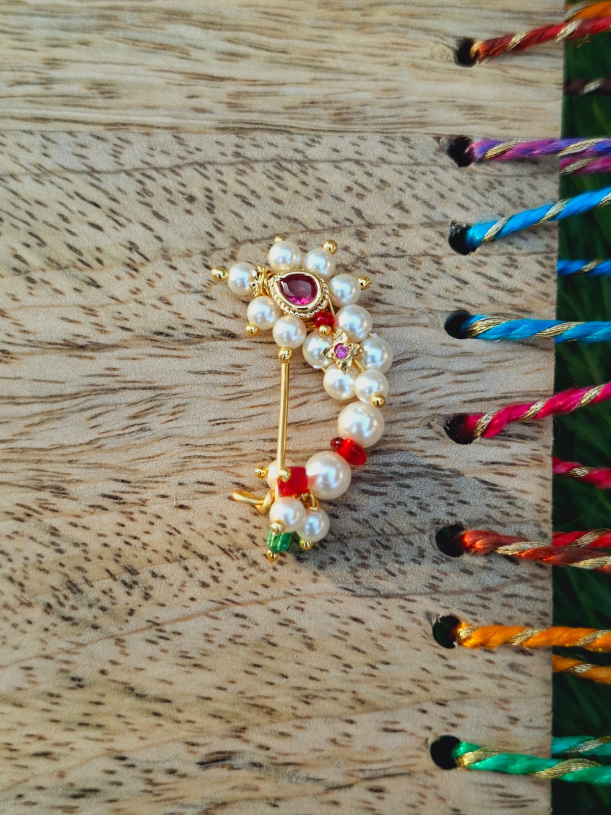 Traditional Maharashtrian Nath number Mugdha Jewellery Store