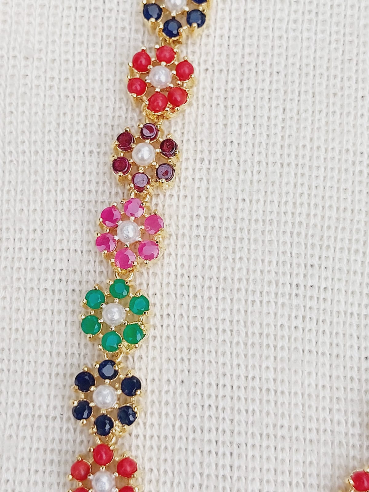 Colorful Flower Necklace