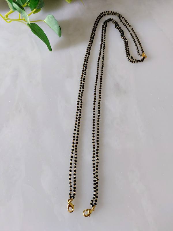 30-inch Mangalsutra String with Elegant Golden Hooks