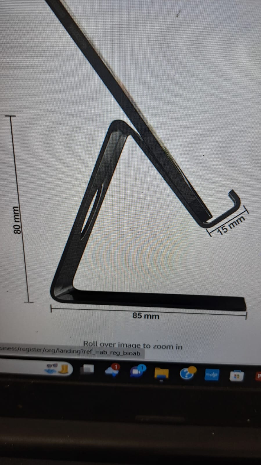 Sturdy Mild Steel Mobile Holder from Mugdha Jewellery Store