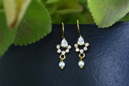 Small Cute White Stone Bugdi