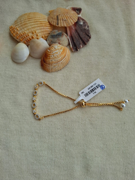 Beautiful Adjustable Golden Bracelet