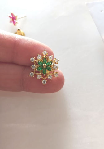 Star Flower Changeable Earrings 5 in 1