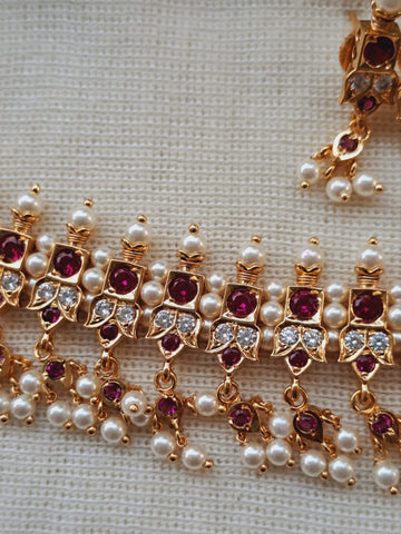 23 Patti Two White Stone Chinchpeti