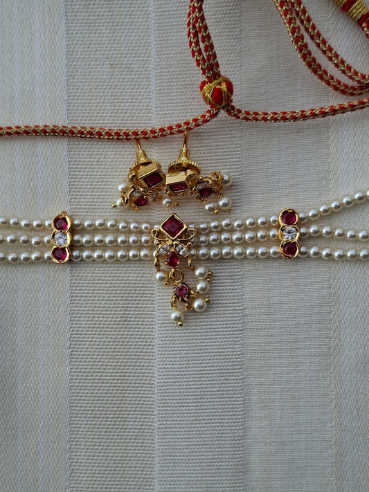 3 Patti Small Cute Diamond Chinchpeti