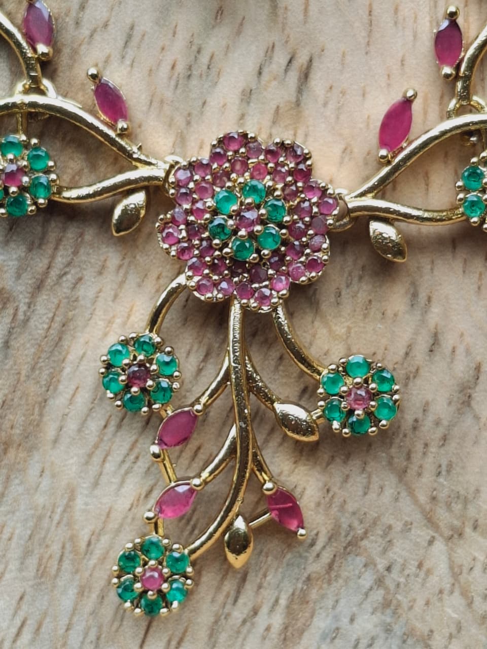 Beautiful Multicolored American Diamond Set