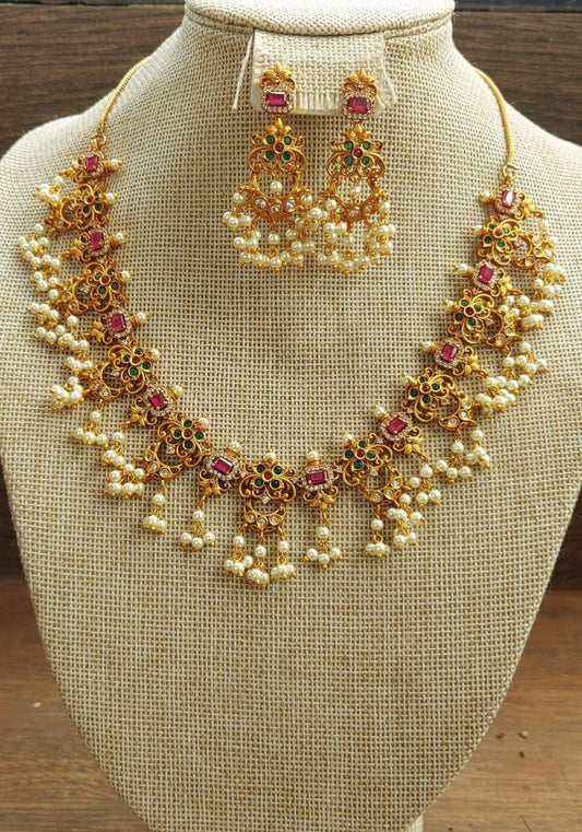 Designer Rani Padmavat Necklace set