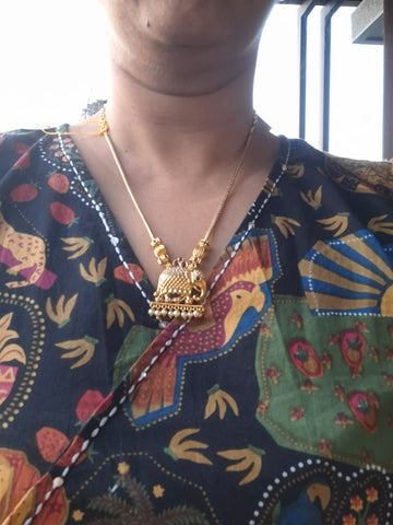 Elegant Gajendra Necklace Set