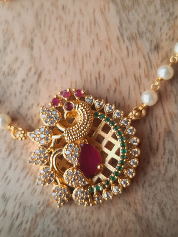 Cute Peacock Elegant Necklace Set