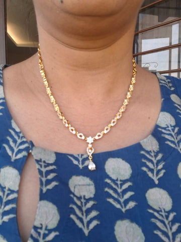 American Diamond Set (Medhavi)