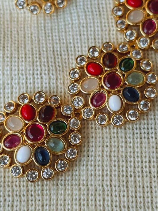 Navratna Designer Necklace