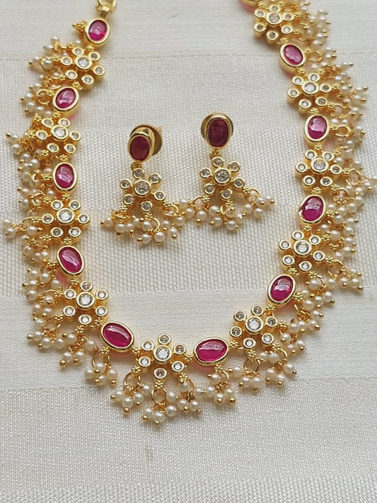 Flower Designer Necklace (Seeya)