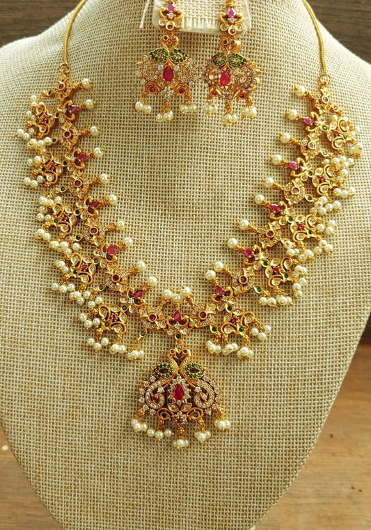 Designer Rani Padmavat Necklace set 2