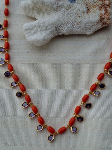 Beautiful Violate Coral Designer Set