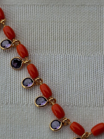 Beautiful Violate Coral Designer Set
