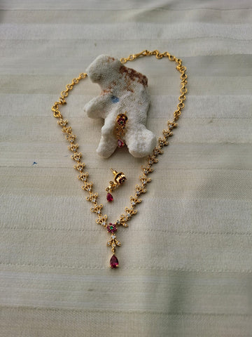 American Diamond Set (Medhavi)