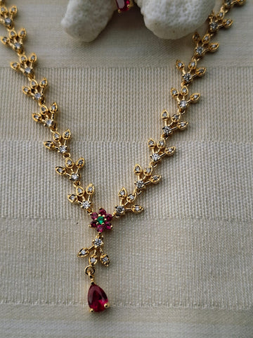 American Diamond Set (Medhavi)