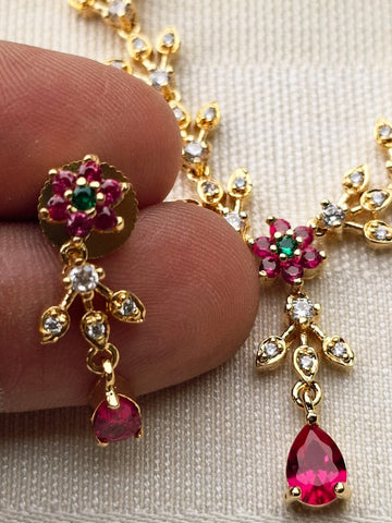 American Diamond Set (Medhavi)