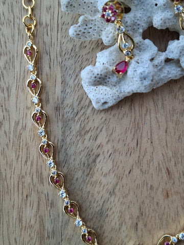 American Diamond Set (Avni)