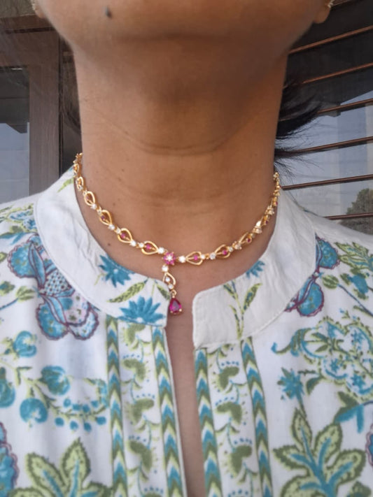 American Diamond Set (Avni)