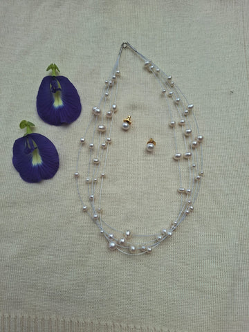 White Pearl Minimal 5 Lyre Set