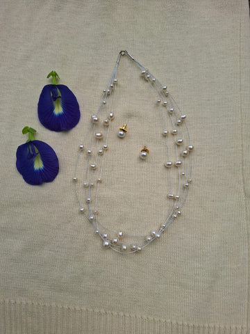 White Pearl Minimal 5 Lyre Set