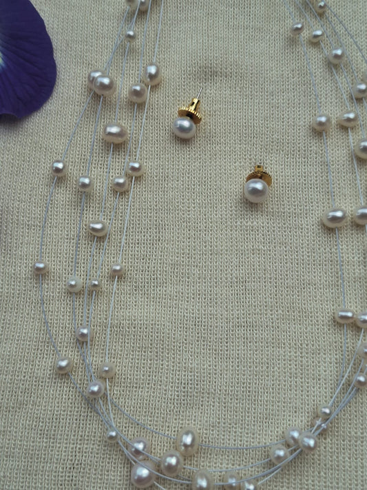 White Pearl Minimal 5 Lyre Set