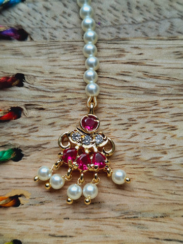 Rama Pearl Maang Tika