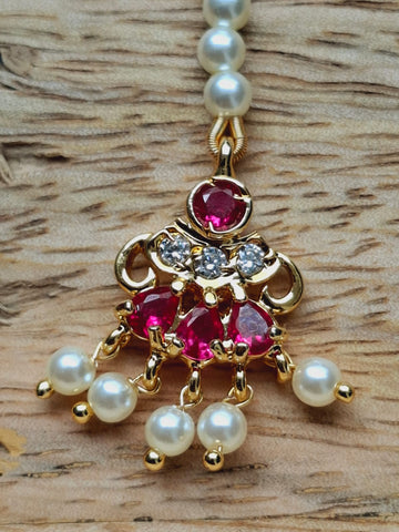 Rama Pearl Maang Tika