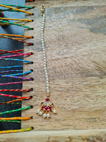 Rama Pearl Maang Tika