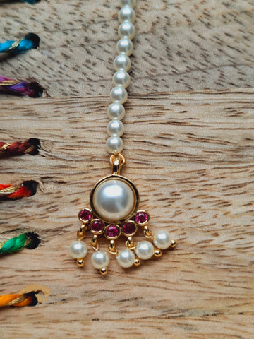 Seeta Pearl Maang Tika