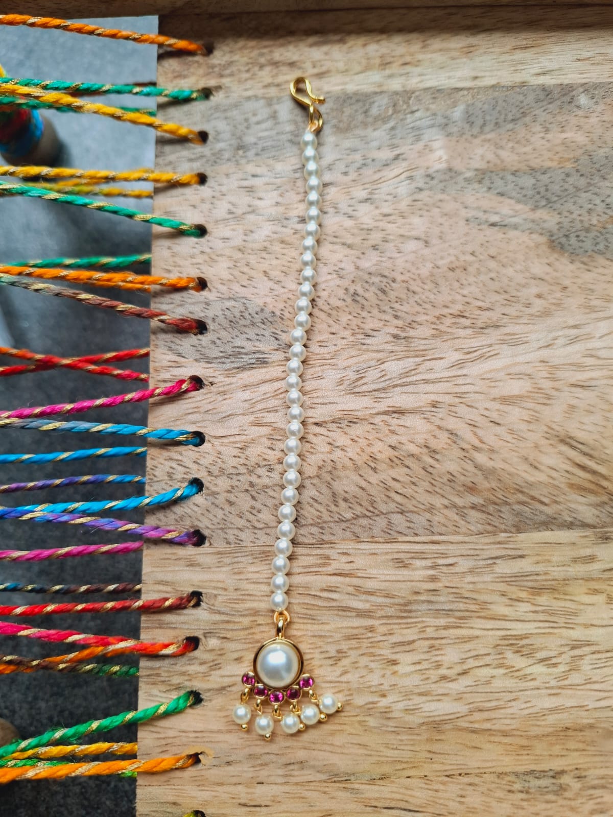 Seeta Pearl Maang Tika