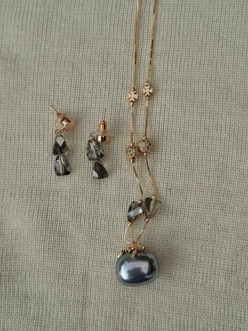 Premium High Quality Grey Pearl Minimal Set