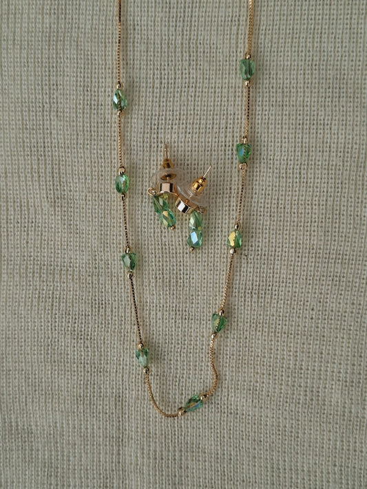 High Quality Green Stone Minimal Set
