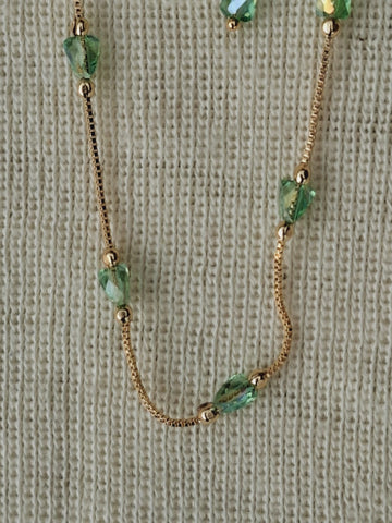 High Quality Green Stone Minimal Set