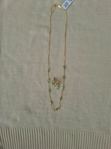 High Quality Green Stone Minimal Set