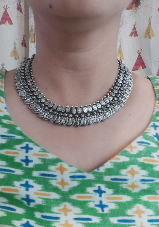 Putali Oxidised Necklace Set