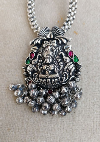 Temple Oxidised Thushi