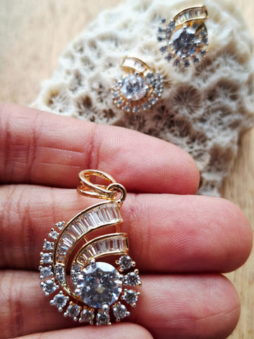 American Diamond Set (Anushka)