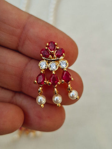 Single Pendant Pearl Set (Rama)