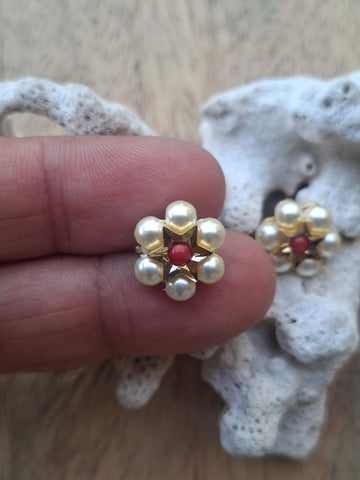 Evergreen Simple Pearl Coral Kudi