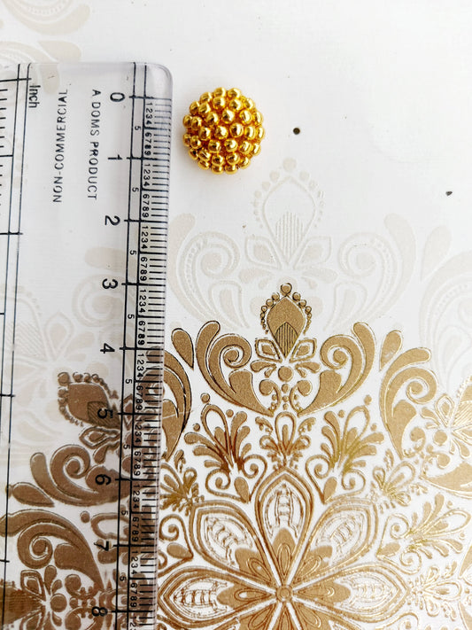 Golden Thushi Earrings