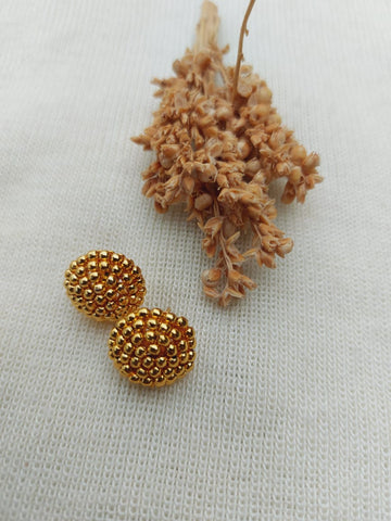 Golden Thushi Earrings