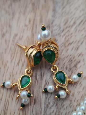 Full Green 5 Pota Mani Small Tanmani