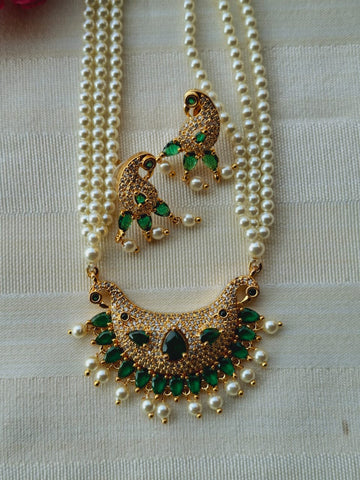 Designer Peacock Tanmani Green