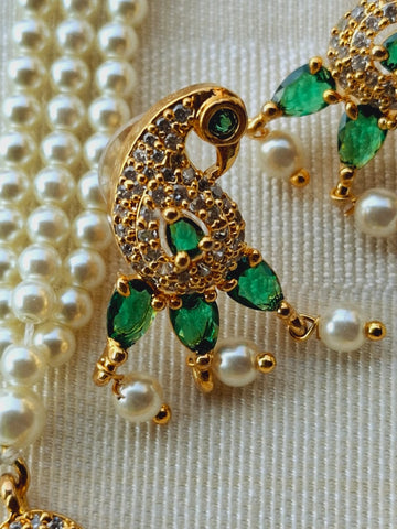 Designer Peacock Tanmani Green