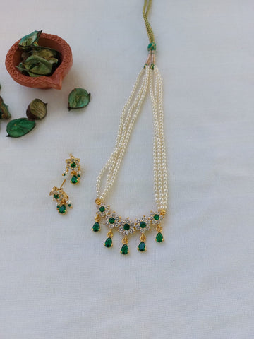 Five Flower Stone Tanmani Green