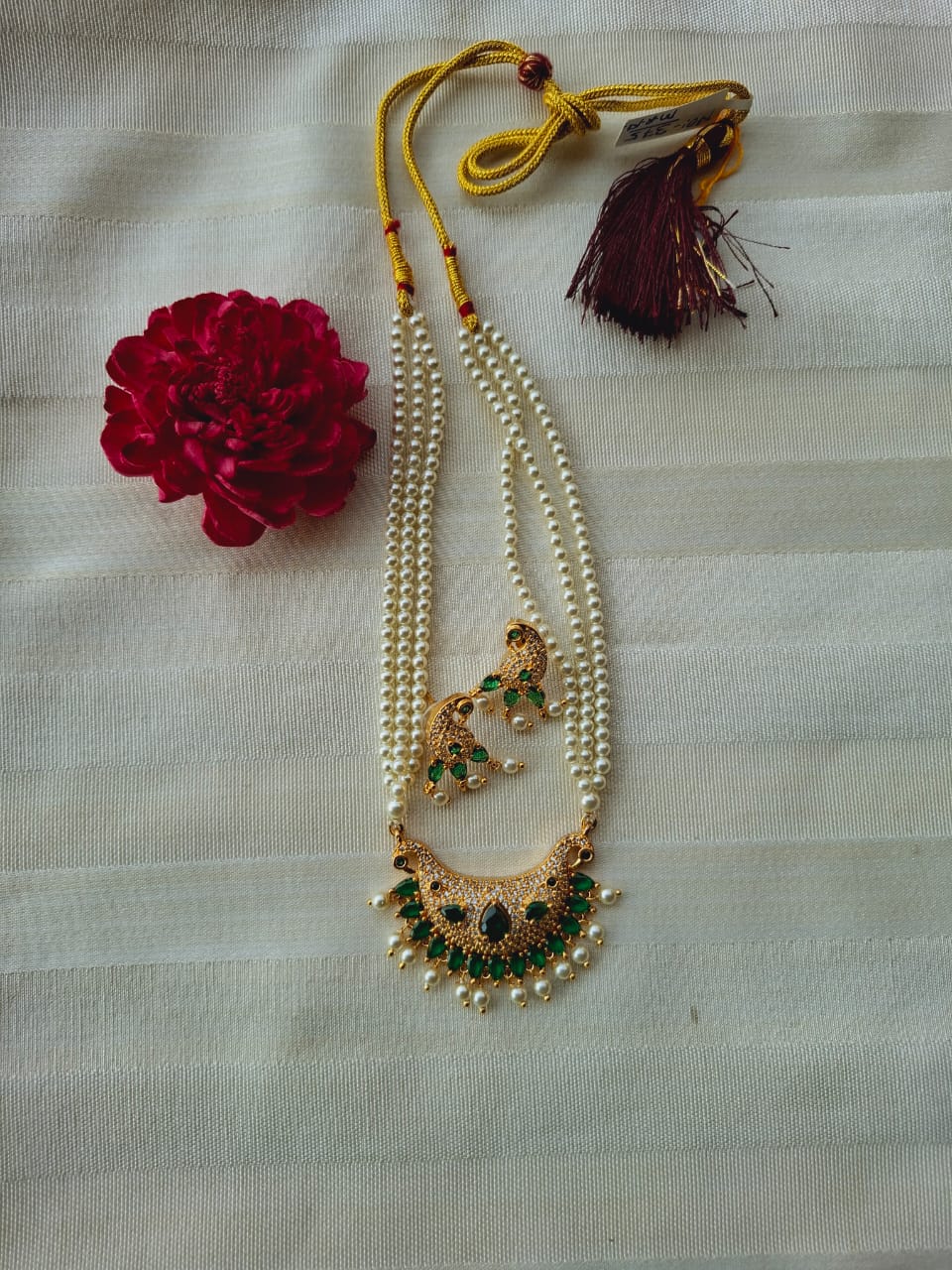 Designer Peacock Tanmani Green