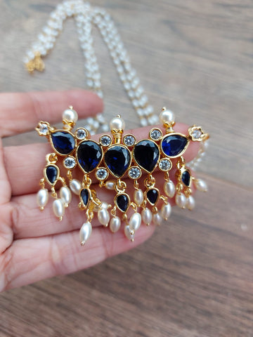 Zalar Dark Blue Stone Royal Tanmani