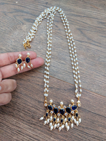 Zalar Dark Blue Stone Royal Tanmani